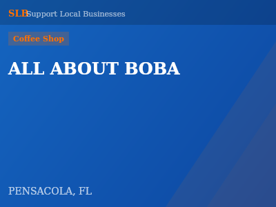 ALL ABOUT BOBA — Coffee Shop in PENSACOLA, FL