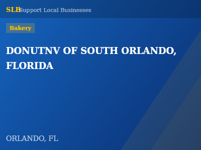 DONUTNV OF SOUTH ORLANDO, FLORIDA — Bakery in ORLANDO, FL