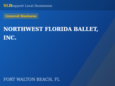 NORTHWEST FLORIDA BALLET, INC. — General Business in FORT WALTON BEACH, FL