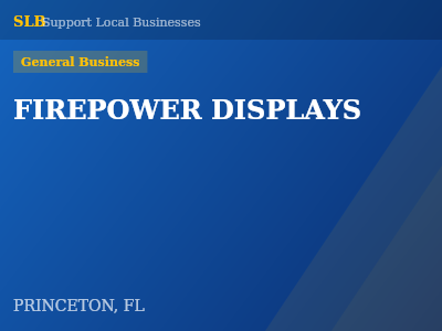 FIREPOWER DISPLAYS — General Business in PRINCETON, FL