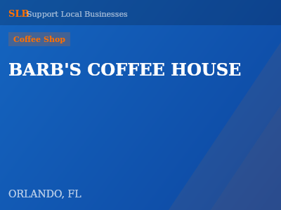 BARB'S COFFEE HOUSE — Coffee Shop in ORLANDO, FL