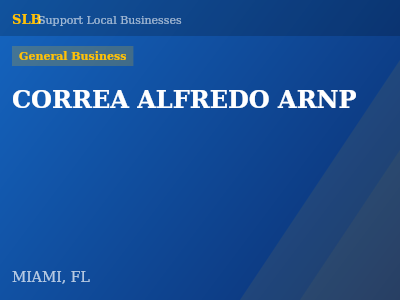 CORREA ALFREDO ARNP — General Business in MIAMI, FL