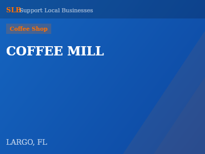 COFFEE MILL — Coffee Shop in LARGO, FL