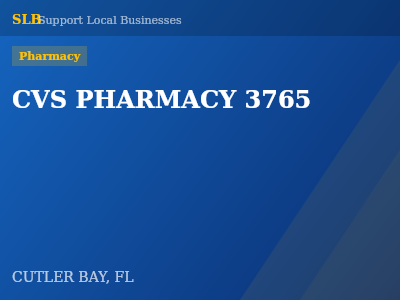 CVS PHARMACY 3765 — Pharmacy in CUTLER BAY, FL