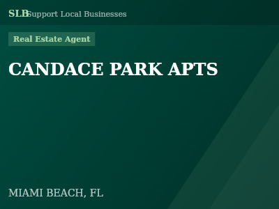 CANDACE PARK APTS — Real Estate Agent in MIAMI BEACH, FL
