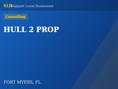 HULL 2 PROP — Consulting in FORT MYERS, FL