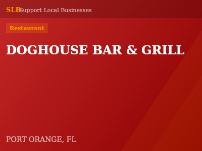 DOGHOUSE BAR & GRILL — Restaurant in PORT ORANGE, FL