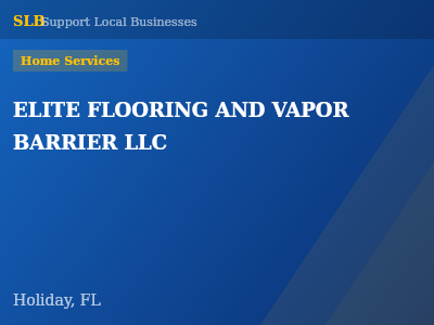 ELITE FLOORING AND VAPOR BARRIER LLC — Home Services in Holiday, FL