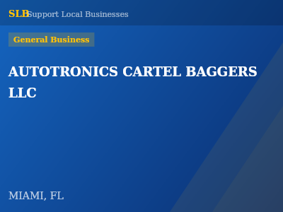 AUTOTRONICS CARTEL BAGGERS LLC — General Business in MIAMI, FL
