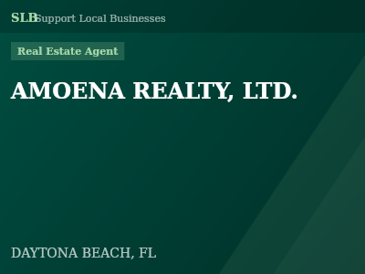 AMOENA REALTY, LTD. — Real Estate Agent in DAYTONA BEACH, FL