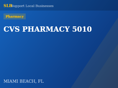 CVS PHARMACY 5010 — Pharmacy in MIAMI BEACH, FL
