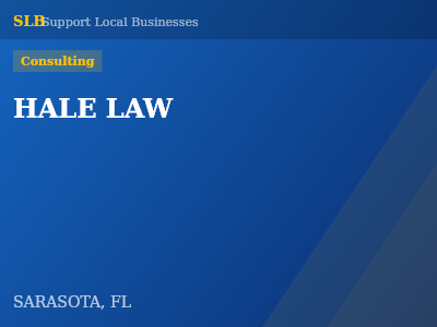 HALE LAW — Consulting in SARASOTA, FL