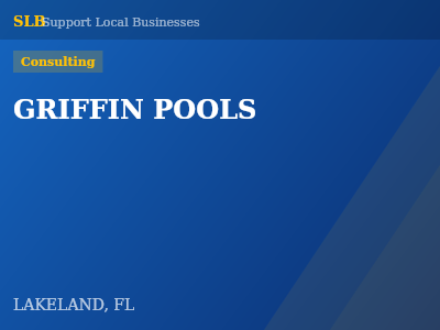 GRIFFIN POOLS — Consulting in LAKELAND, FL