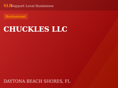 CHUCKLES LLC — Restaurant in DAYTONA BEACH SHORES, FL