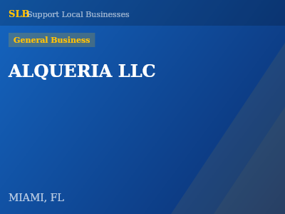 ALQUERIA LLC — General Business in MIAMI, FL