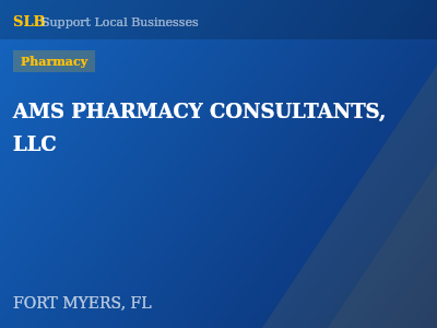 AMS PHARMACY CONSULTANTS, LLC — Pharmacy in FORT MYERS, FL