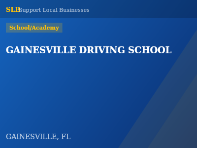 GAINESVILLE DRIVING SCHOOL — School/Academy in GAINESVILLE, FL