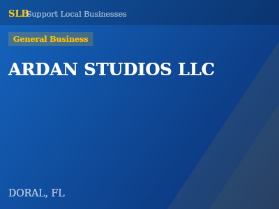 ARDAN STUDIOS LLC — General Business in DORAL, FL