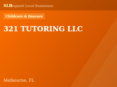 321 TUTORING LLC — Childcare & Daycare in Melbourne, FL