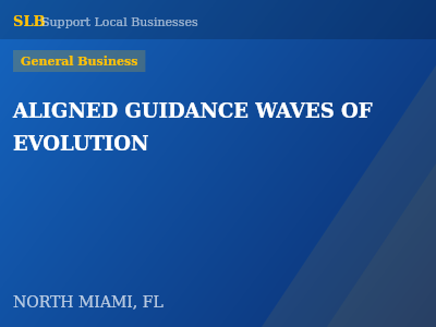 ALIGNED GUIDANCE WAVES OF EVOLUTION — General Business in NORTH MIAMI, FL