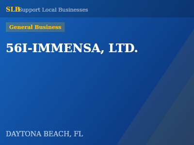 56I-IMMENSA, LTD. — General Business in DAYTONA BEACH, FL
