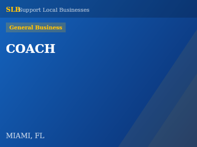 COACH — General Business in MIAMI, FL
