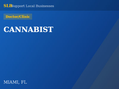 CANNABIST — Doctor/Clinic in MIAMI, FL