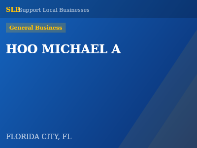 HOO MICHAEL A — General Business in FLORIDA CITY, FL