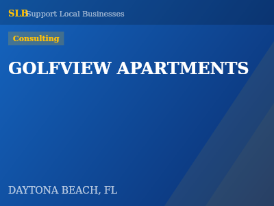 GOLFVIEW APARTMENTS — Consulting in DAYTONA BEACH, FL