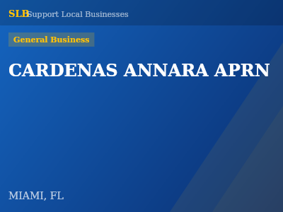 CARDENAS ANNARA APRN — General Business in MIAMI, FL