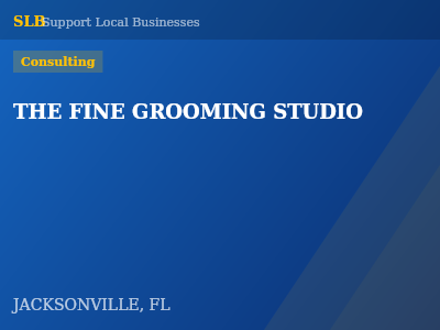 THE FINE GROOMING STUDIO — Consulting in JACKSONVILLE, FL