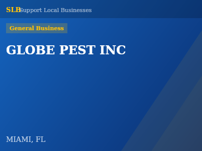 GLOBE PEST INC — General Business in MIAMI, FL