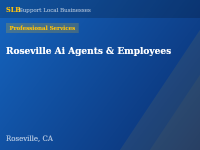 Roseville Ai Agents & Employees — Professional Services in Roseville, CA