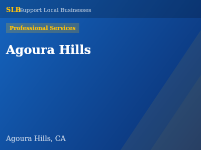 Agoura Hills — Professional Services in Agoura Hills, CA