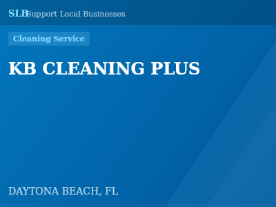 KB CLEANING PLUS — Cleaning Service in DAYTONA BEACH, FL