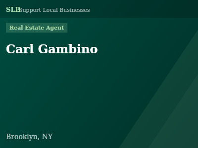 Carl Gambino — Real Estate Agent in Brooklyn, NY