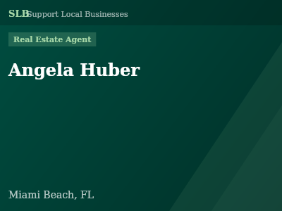 Angela Huber — Real Estate Agent in Miami Beach, FL