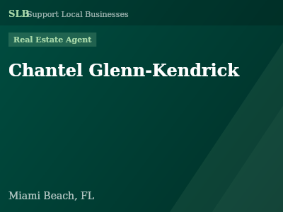 Chantel Glenn-Kendrick — Real Estate Agent in Miami Beach, FL