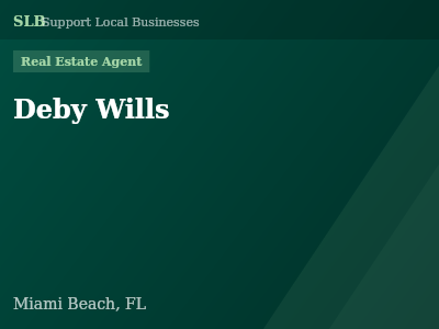 Deby Wills — Real Estate Agent in Miami Beach, FL