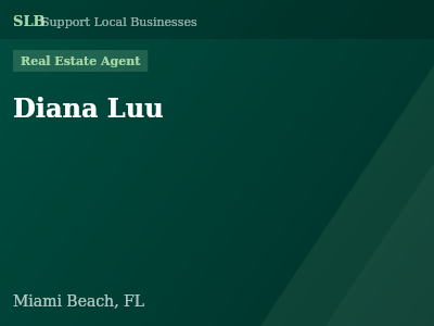 Diana Luu — Real Estate Agent in Miami Beach, FL