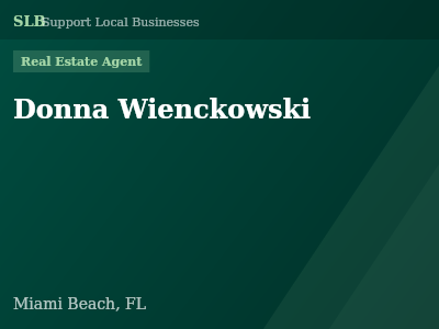 Donna Wienckowski — Real Estate Agent in Miami Beach, FL