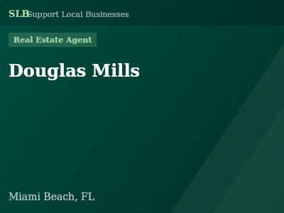 Douglas Mills — Real Estate Agent in Miami Beach, FL