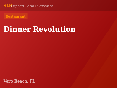 Dinner Revolution — Restaurant in Vero Beach, FL
