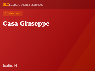 Casa Giuseppe — Restaurant in Iselin, NJ