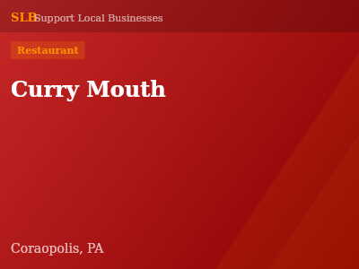 Curry Mouth — Restaurant in Coraopolis, PA