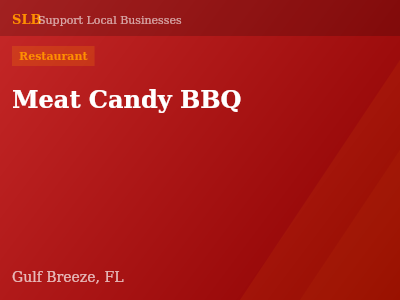 Meat Candy BBQ — Restaurant in Gulf Breeze, FL