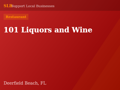 101 Liquors and Wine — Restaurant in Deerfield Beach, FL