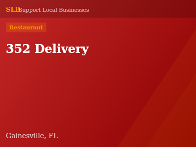 352 Delivery — Restaurant in Gainesville, FL