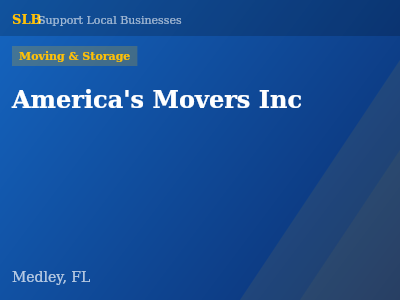 America's Movers Inc — Moving & Storage in Medley, FL