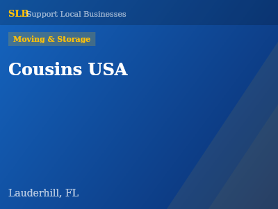 Cousins USA — Moving & Storage in Lauderhill, FL